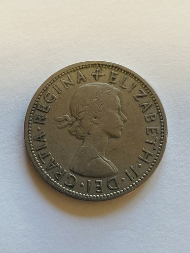 Münze großbritannien 2 - großbritannien, 1/2
