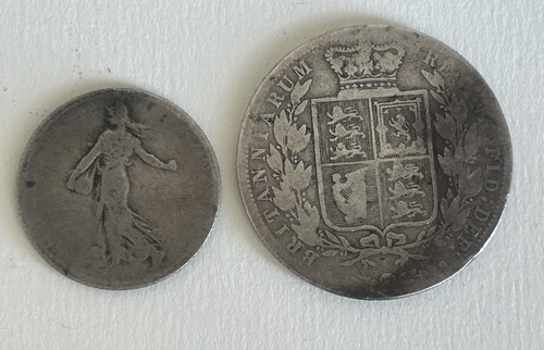 1883 queen victoria crown - 1/2,