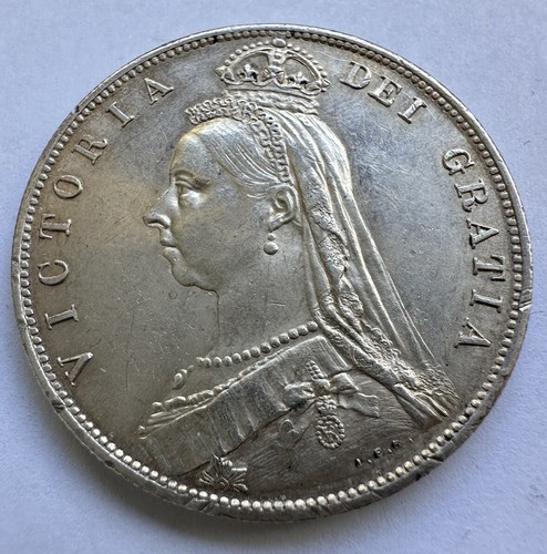 Crown half 1887 - crown,