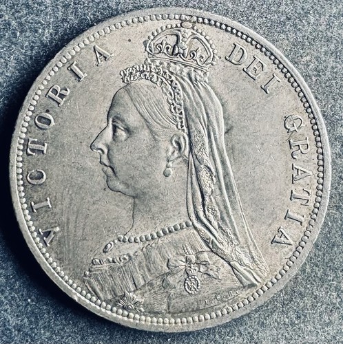 Crown 1887 großbritannien - 1/2,