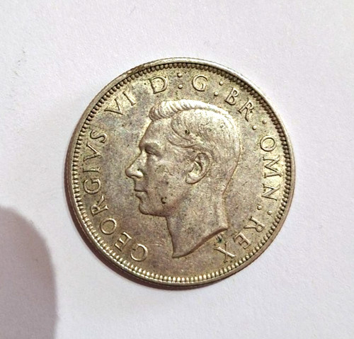 1946 großbritannien crown - großbritannien, 1/2