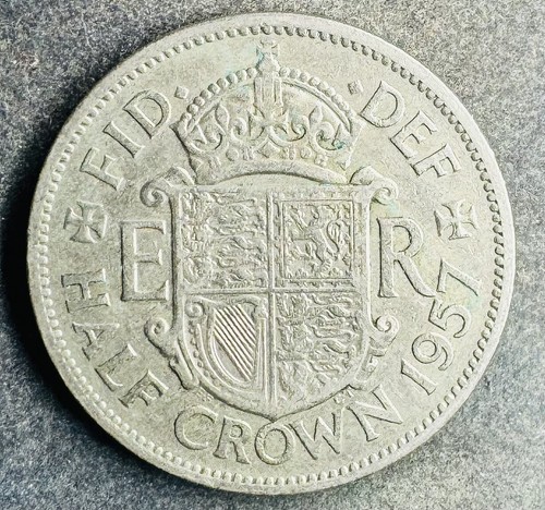 Crown 1957 großbritannien - 1/2,