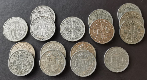 Großbritannien crown half - 1/2,