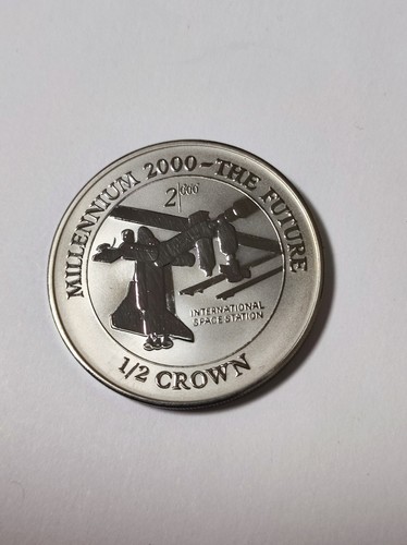 Isle man 2 crown - of, 1/2